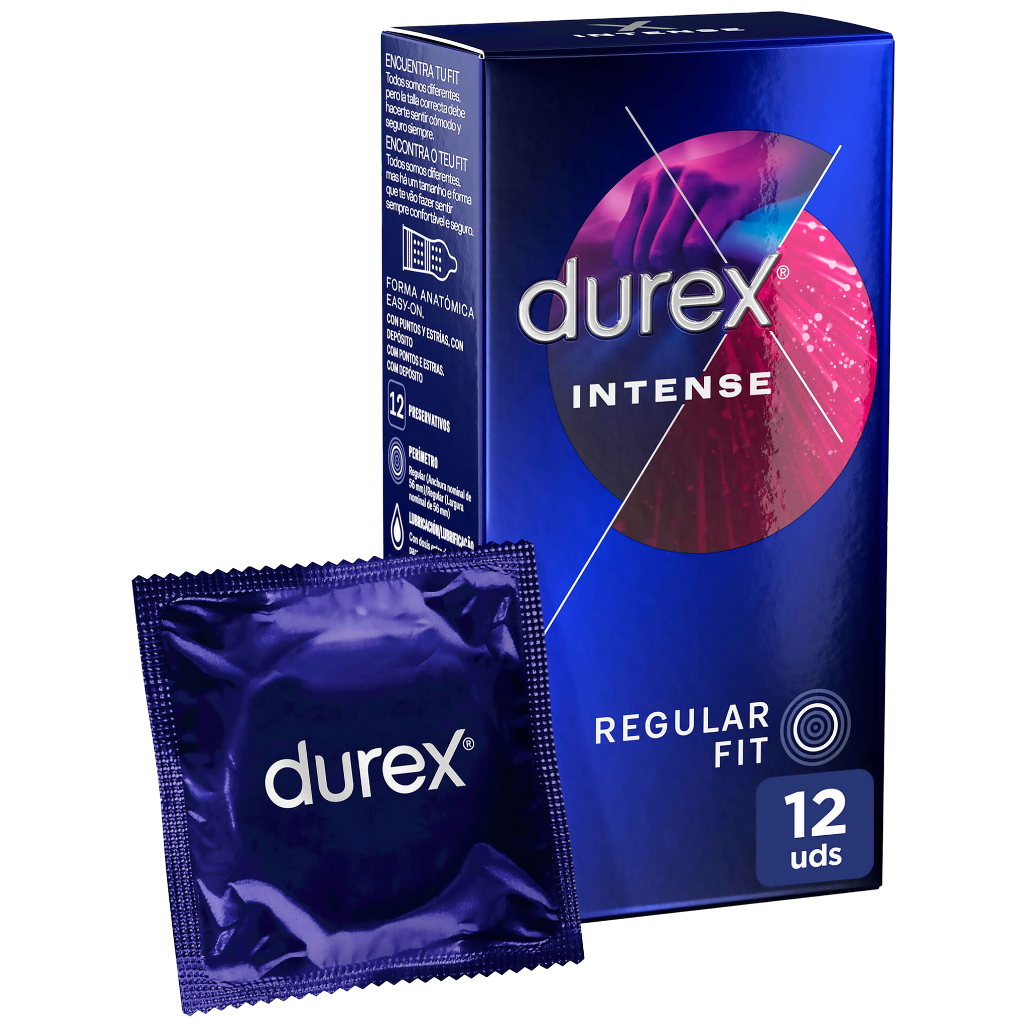 Durex Preservativos Intense Orgasmic 12 un.