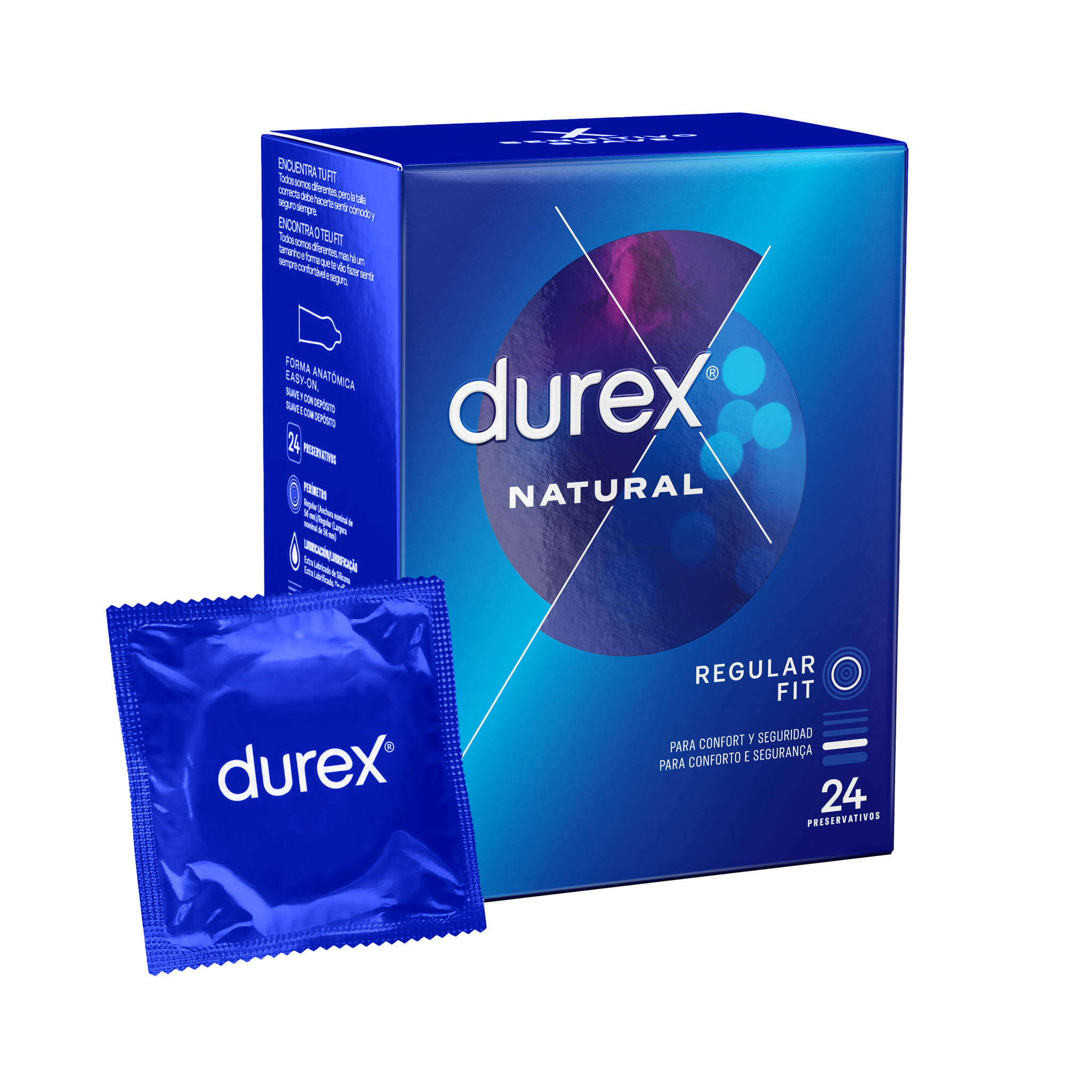Durex Preservativos Natural 24 un.