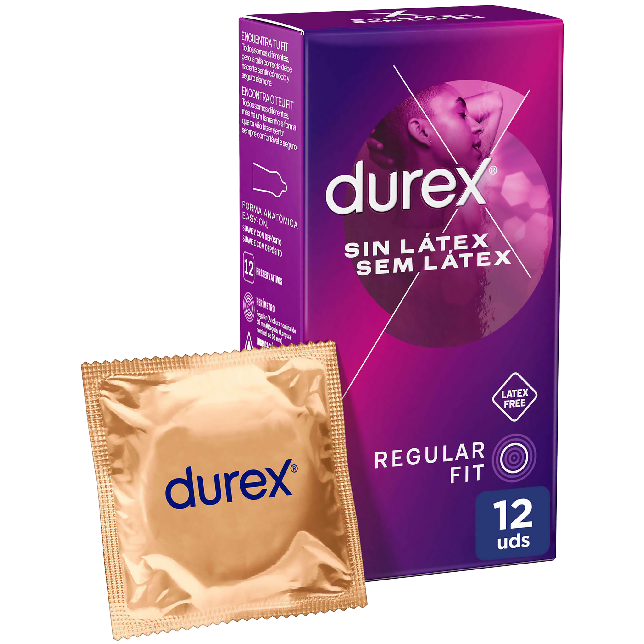 Durex Preservativos Sem Látex 12 un.