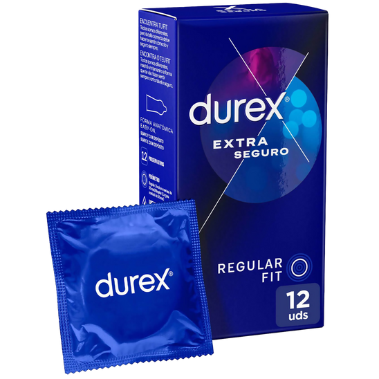 Durex Preservativos Extra Seguro 12 un.