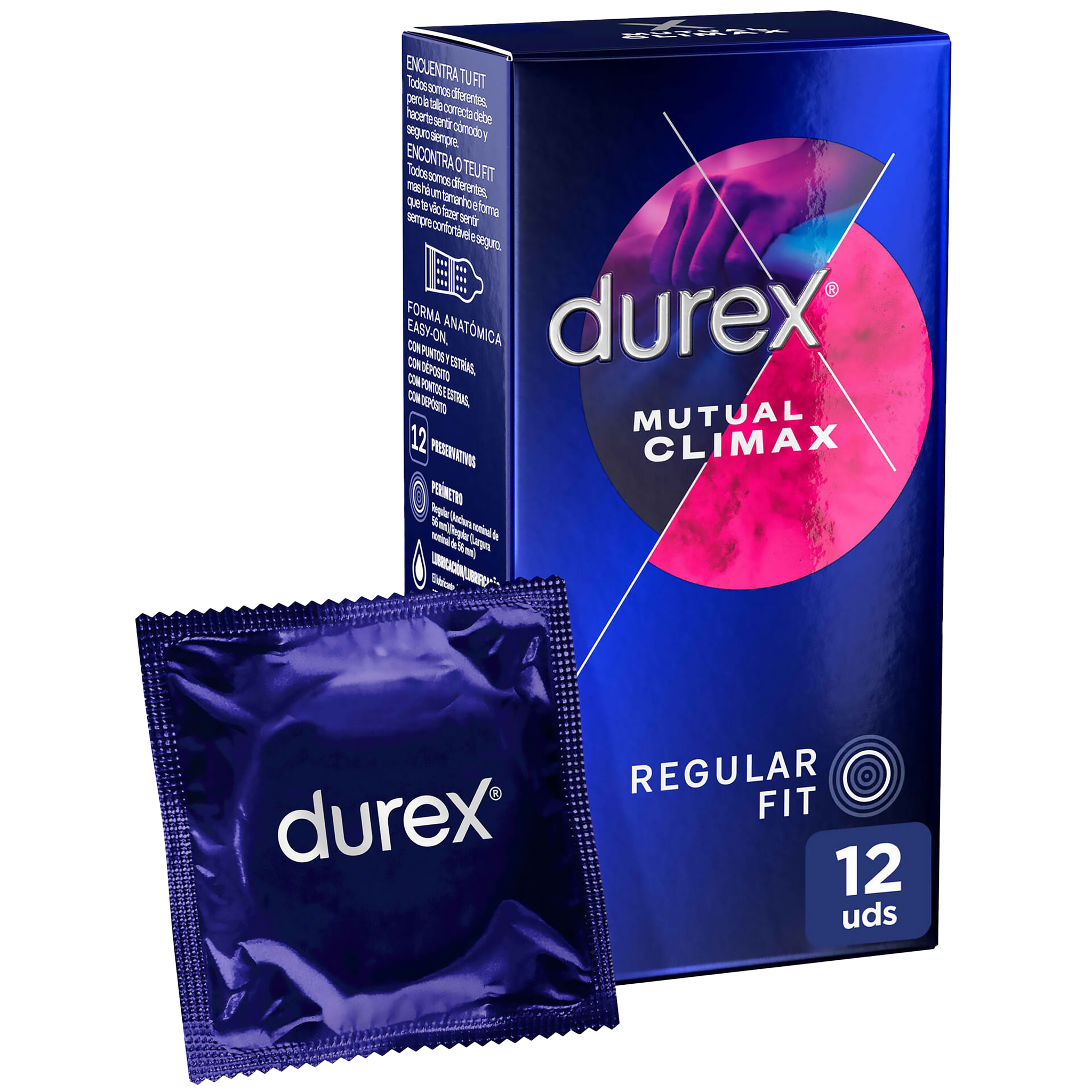 Durex Preservativos Mutual Climax 12 un.