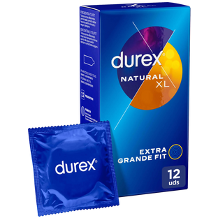 Durex Preservativos Natural XL 12 un.
