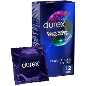 Durex Preservativos Prazer Prolongado 12 un.