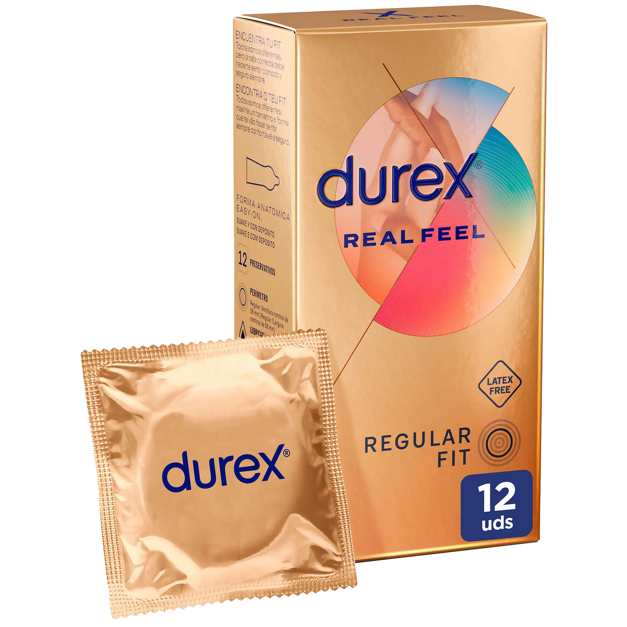 Durex Preservativos Real Feel 12 un.