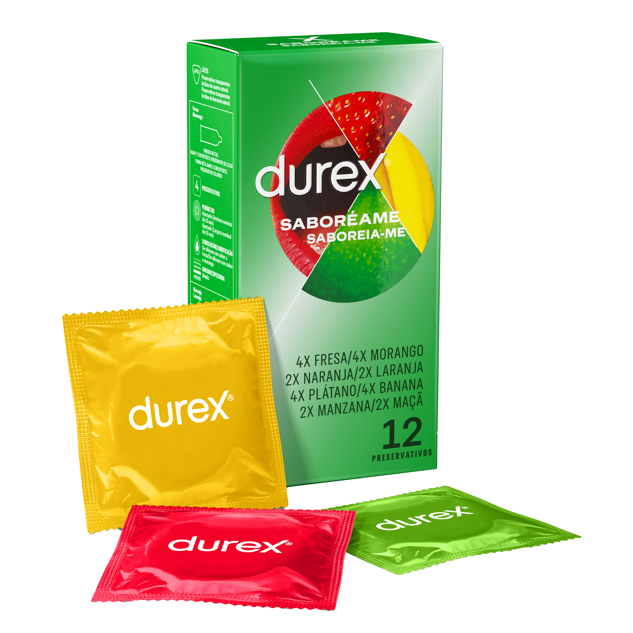Durex Preservativos Saboreia-me 12 un.