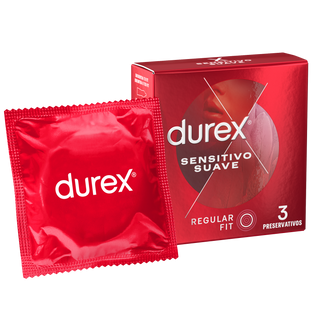 Durex Preservativos Sensitivo Suave 3 un.