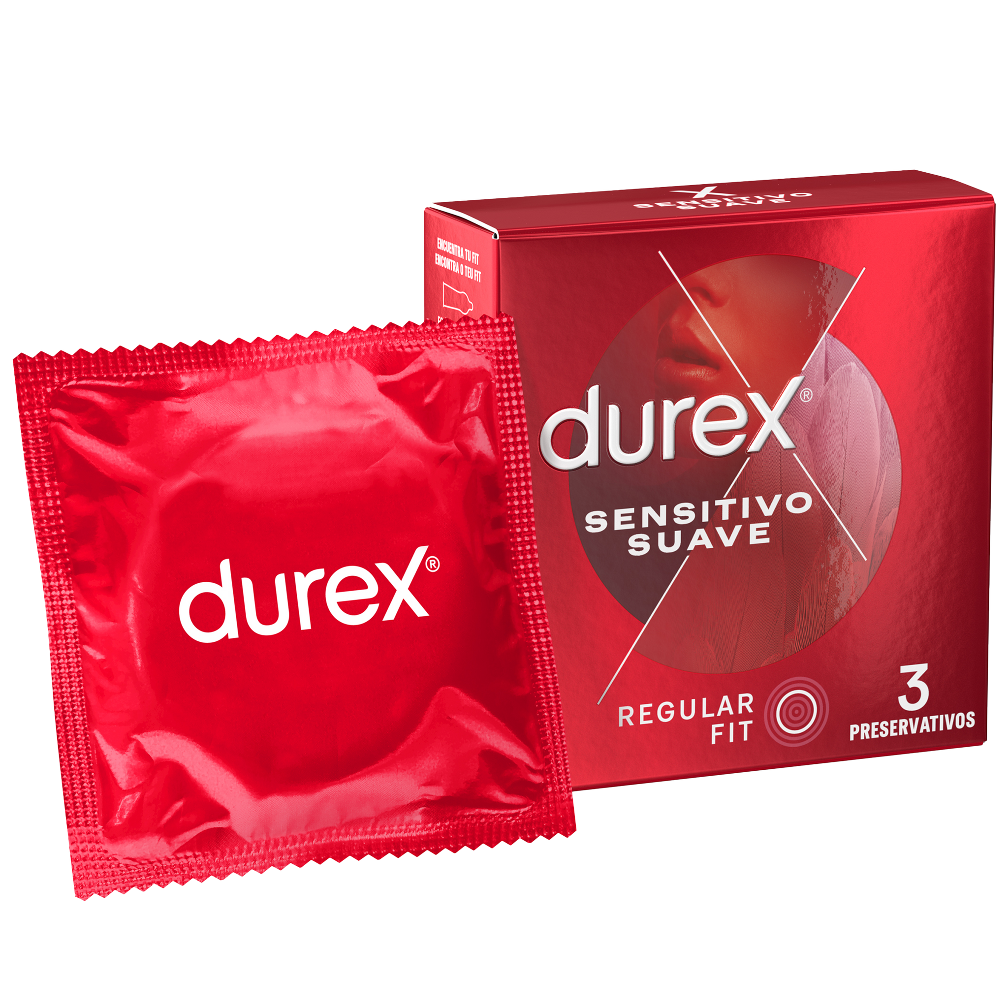Durex Preservativos Sensitivo Suave 3 un.